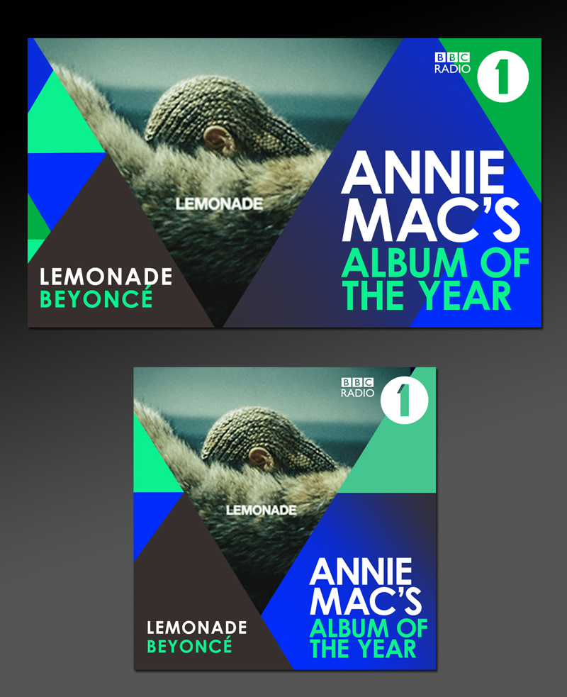 Annie Mac Radio One Social Media overview design