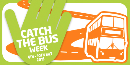 Catch the Bus Week social media post - Twitter public transport