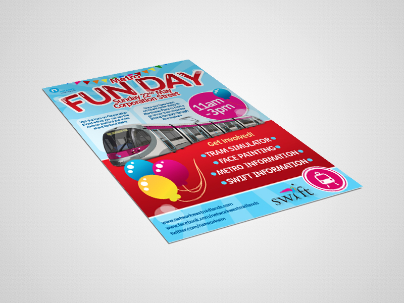 Metro Fun Day Flyer A5