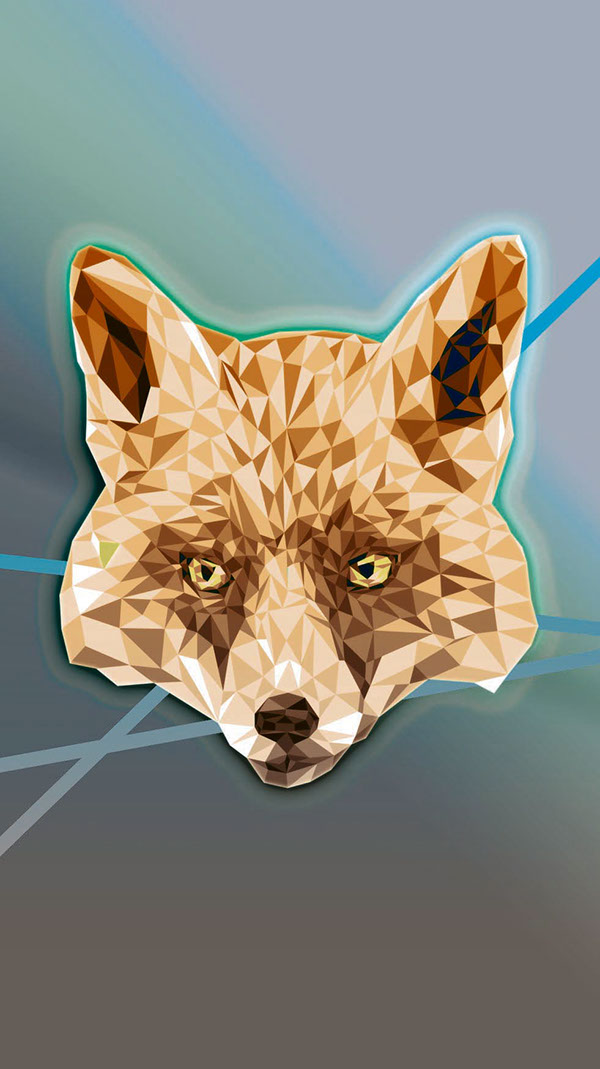 Fractal Horse Vector Design